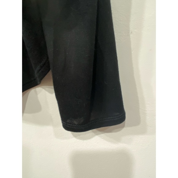 Zara Light Sweater / Blouse Black  " Keeping Busy" Print size M - Picture 4 of 5